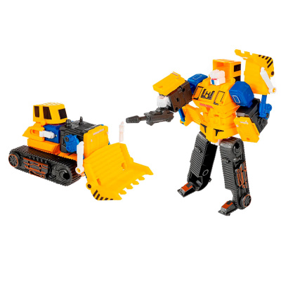 Трансформер Bondibot 2 в 1 Робот Бульдозер Bondibon ВВ6655 1